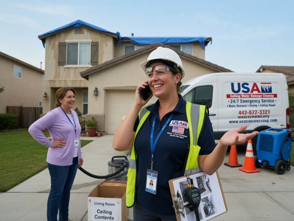 Ceiling Water Damage Restoration Diamond, OR FAQs